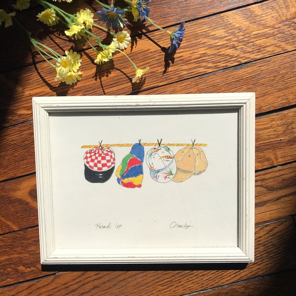 Vintage Retro “Heads Up” Decor